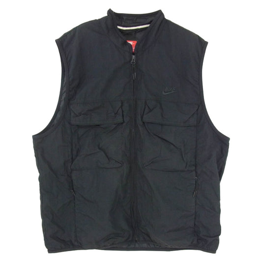 NIKE ナイキ 24AW FZ0749-010 Tech Men's Woven Vest テック ウーブン ナイロン ベスト ブラック系 XL【中古】