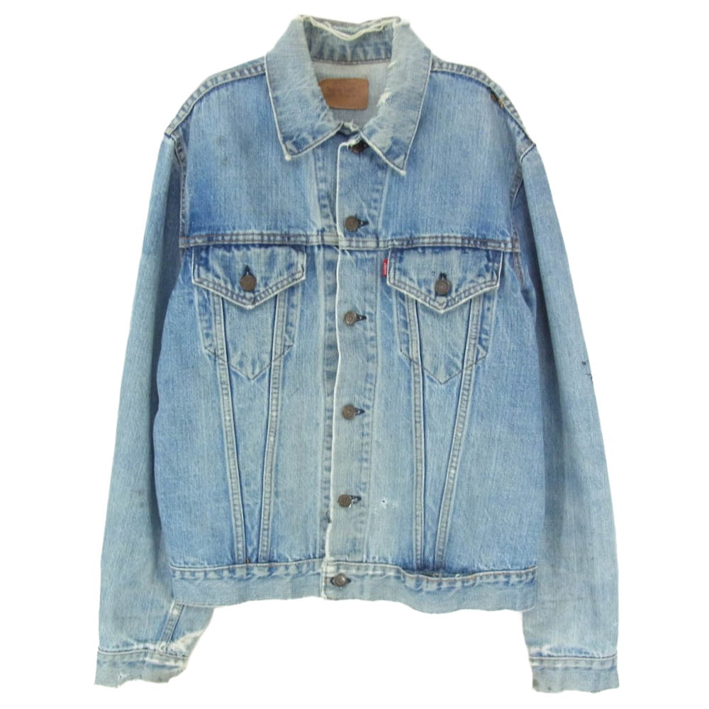 Levi's リーバイス 70s 70505 small e 4th ボタン裏刻印52 デニム ジャケット インディゴブルー系 サイズ表記無【中古】