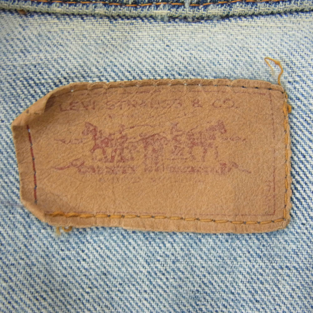 Levi's リーバイス 70s 70505 small e 4th ボタン裏刻印52 デニム ジャケット インディゴブルー系 サイズ表記無【中古】