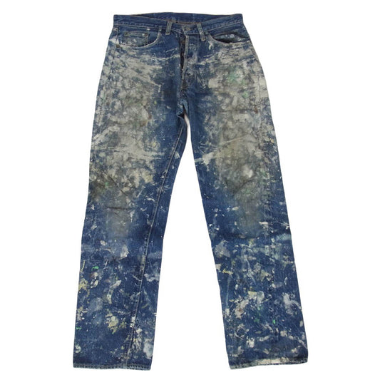 Levi's リーバイス 70s 501 66 BIG E 両面タブ デニム パンツ ジーンズ インディゴブルー系 表記なし【中古】