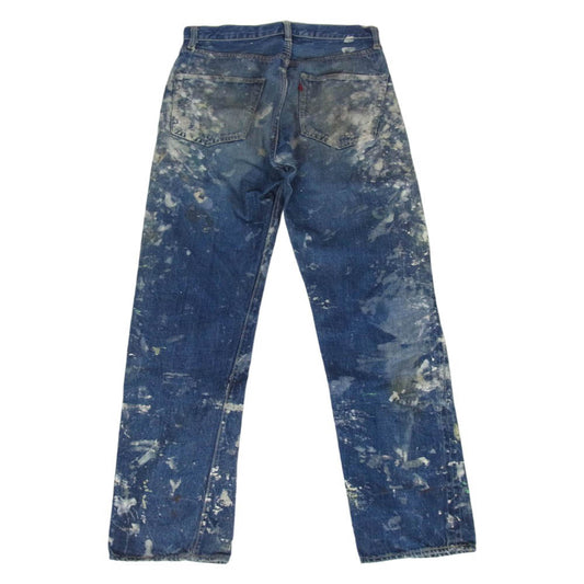 Levi's リーバイス 70s 501 66 BIG E 両面タブ デニム パンツ ジーンズ インディゴブルー系 表記なし【中古】