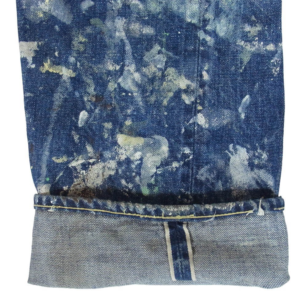 Levi's リーバイス 70s 501 66 BIG E 両面タブ デニム パンツ ジーンズ インディゴブルー系 表記なし【中古】