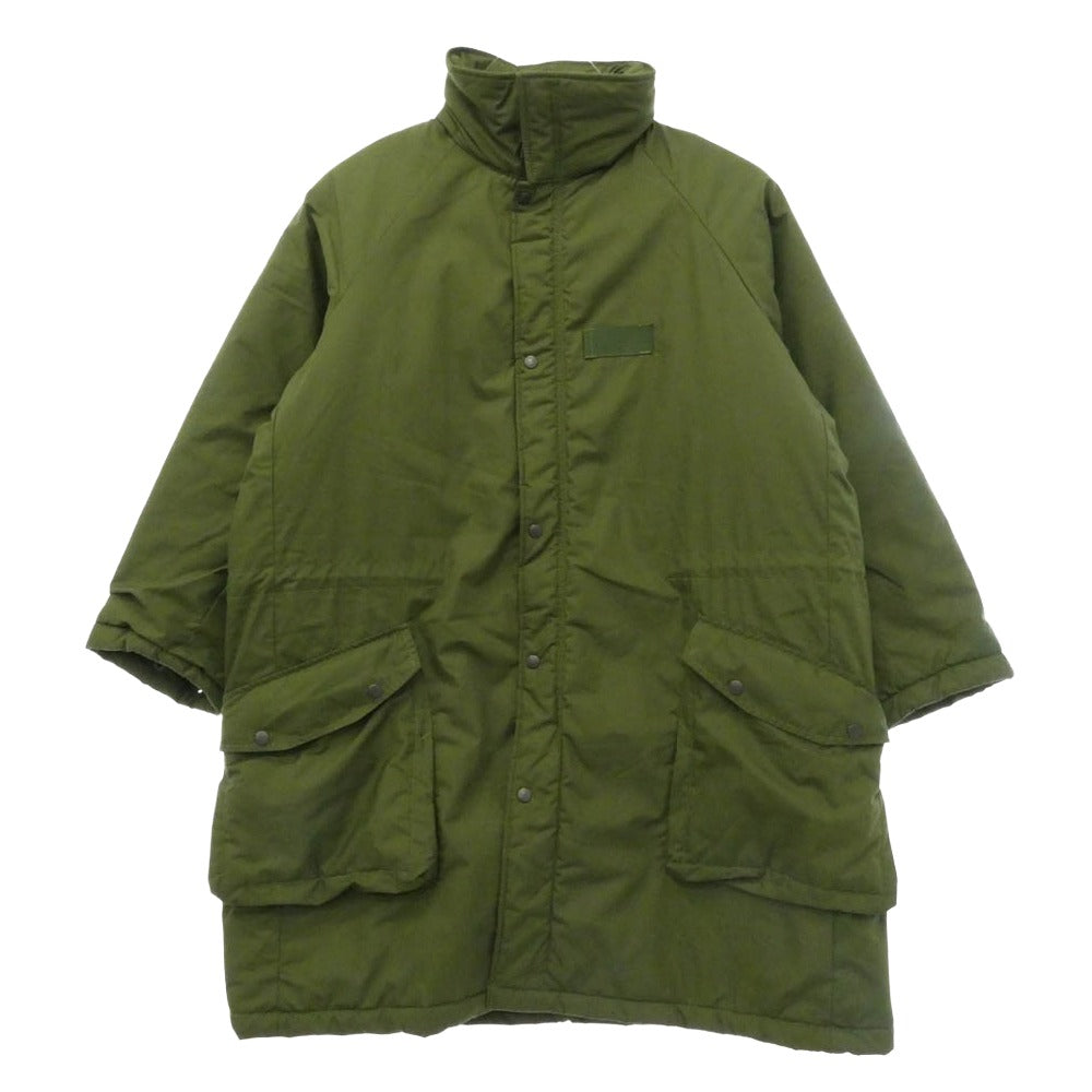ミリタリー 90s SWEDISH ARMY スウェーデン軍 M-90 後期モデル コールド ウェザー パーカー 中綿 コート モスグリーン系 180【中古】