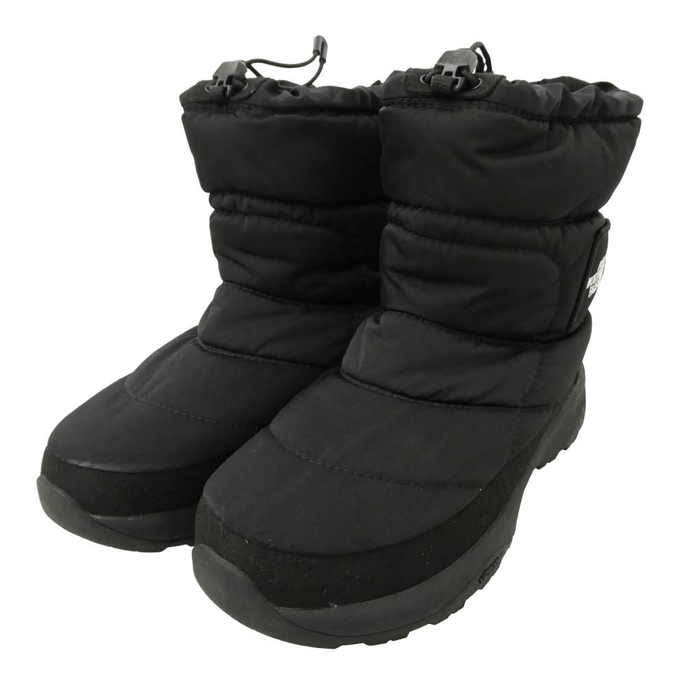 THE NORTH FACE ノースフェイス 8051729N3X NUPTSE BOOTIE WP ヌプシブーツ ウォータープルーフ ショートブーツ ブラック系 27cm【中古】