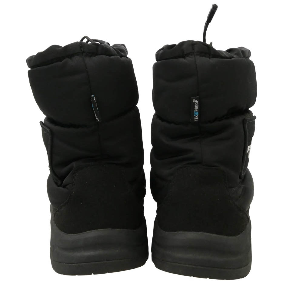THE NORTH FACE ノースフェイス 8051729N3X NUPTSE BOOTIE WP ヌプシブーツ ウォータープルーフ ショートブーツ ブラック系 27cm【中古】