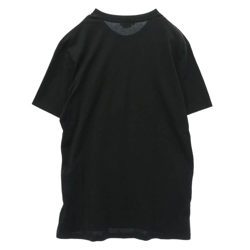 VERSACE ヴェルサーチ A89287 メデューサ 刺繍 半袖 Tシャツ ブラック系 L【中古】