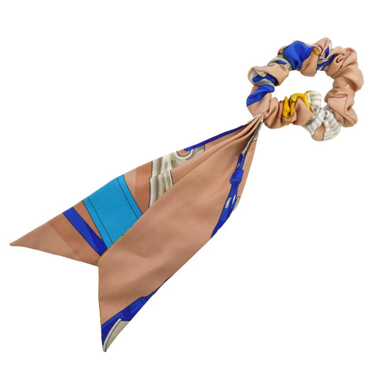 HERMES エルメス Bella ベッラ シュシュ ピンク系【中古】