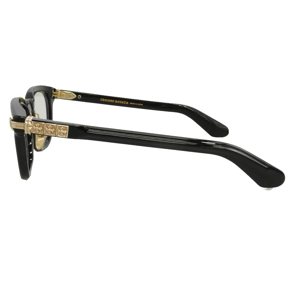 CHROME HEARTS クロムハーツ（原本無） SMOKE SHOW-A 52□21-153 眼鏡 サングラス アイウェア ブラック系 52□21-153【中古】