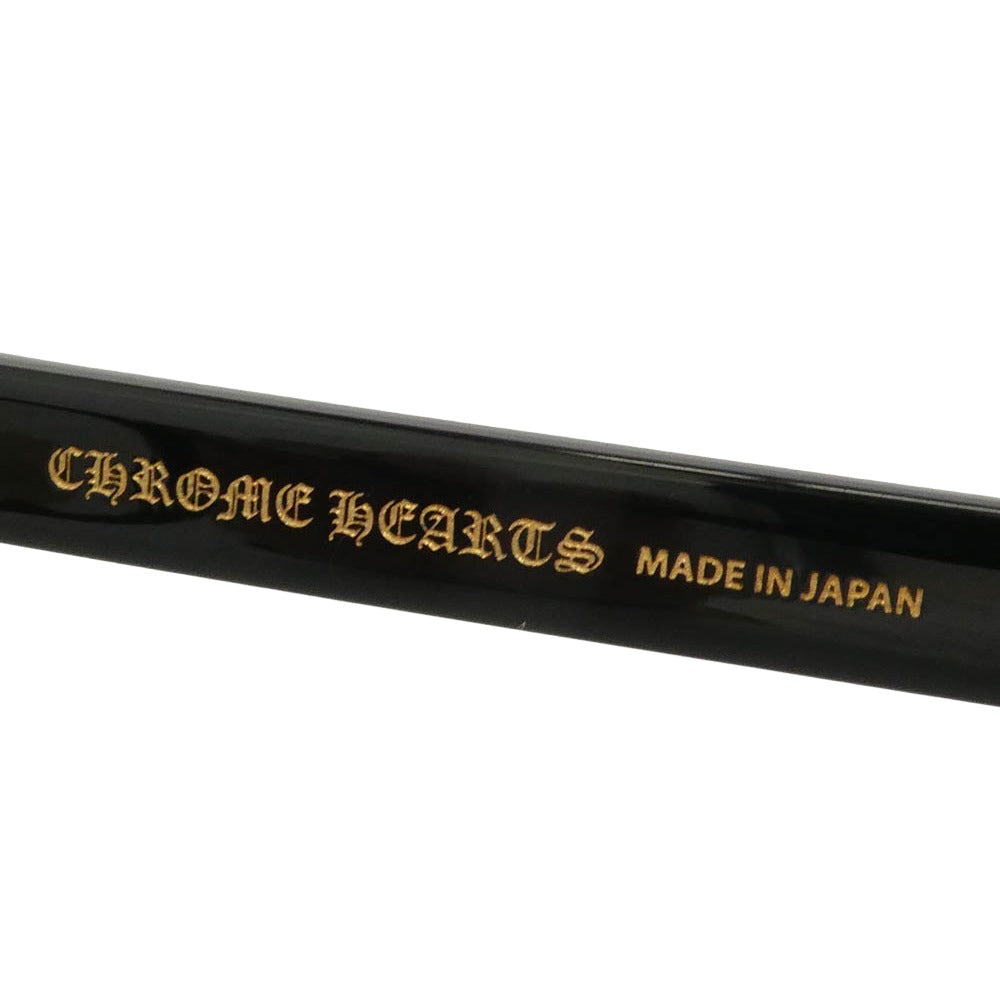 CHROME HEARTS クロムハーツ（原本無） SMOKE SHOW-A 52□21-153 眼鏡 サングラス アイウェア ブラック系 52□21-153【中古】
