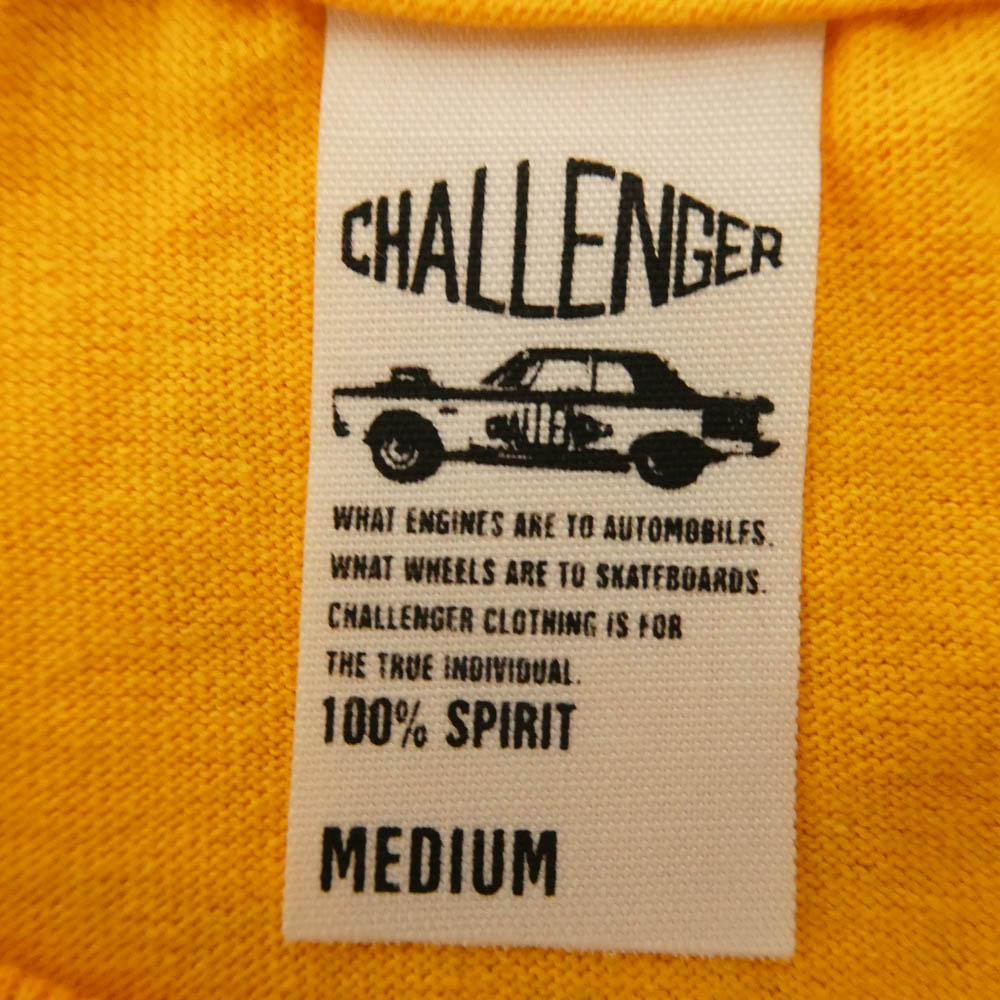 CHALLENGER チャレンジャー CLG-TS 020-009 GOLD FISH TEE ゴールド フィッシュ プリント 半袖 Tシャツ オレンジ系 M【美品】【中古】