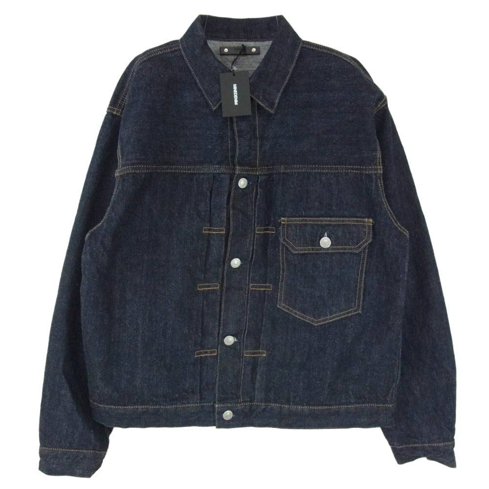 MINEDENIM マインデニム MD811RW-81-3 R.Denim Classic Trucker Jacket TYPE-1 OWS デニム クラシック トラッカー ジャケット インディゴブルー系 3【新古品】【未使用】【中古】