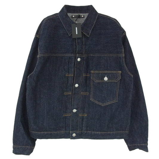 MINEDENIM マインデニム MD811RW-81-3 R.Denim Classic Trucker Jacket TYPE-1 OWS デニム クラシック トラッカー ジャケット インディゴブルー系 3【新古品】【未使用】【中古】