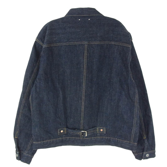MINEDENIM マインデニム MD811RW-81-3 R.Denim Classic Trucker Jacket TYPE-1 OWS デニム クラシック トラッカー ジャケット インディゴブルー系 3【新古品】【未使用】【中古】