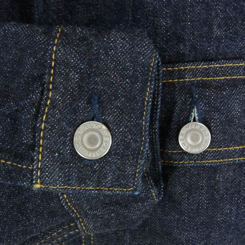 MINEDENIM マインデニム MD811RW-81-3 R.Denim Classic Trucker Jacket TYPE-1 OWS デニム クラシック トラッカー ジャケット インディゴブルー系 3【新古品】【未使用】【中古】