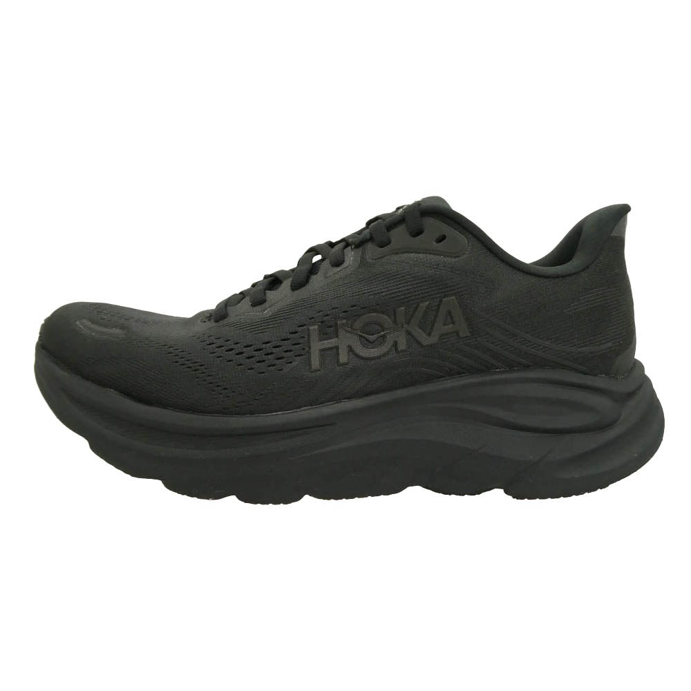HOKA ONE ONE ホカ オネオネ 1176572 Clifton 11 クリフトン 11 ランニング トレイル シューズ ローカットスニーカー ブラック系 25.5cm【中古】