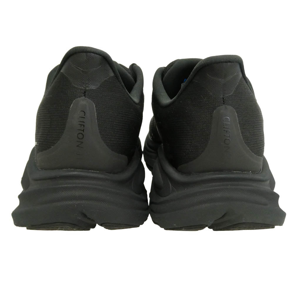 HOKA ONE ONE ホカ オネオネ 1176572 Clifton 11 クリフトン 11 ランニング トレイル シューズ ローカットスニーカー ブラック系 25.5cm【中古】