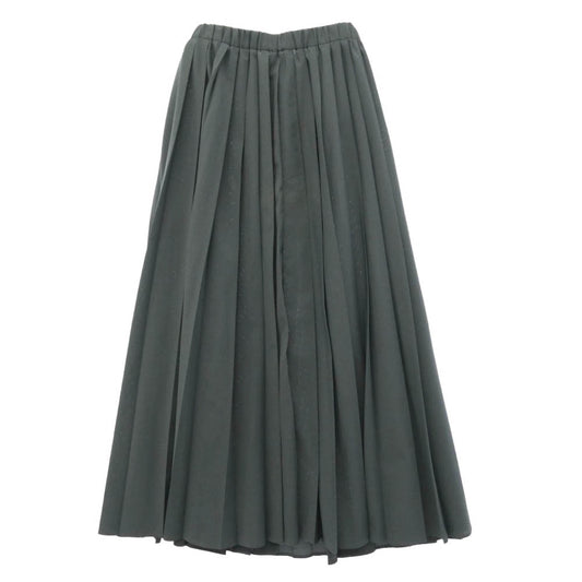 nagonstans ナゴンスタンス 470JA431-0071 pleats skirt プリーツ スカート グレー系 M【新古品】【未使用】【中古】