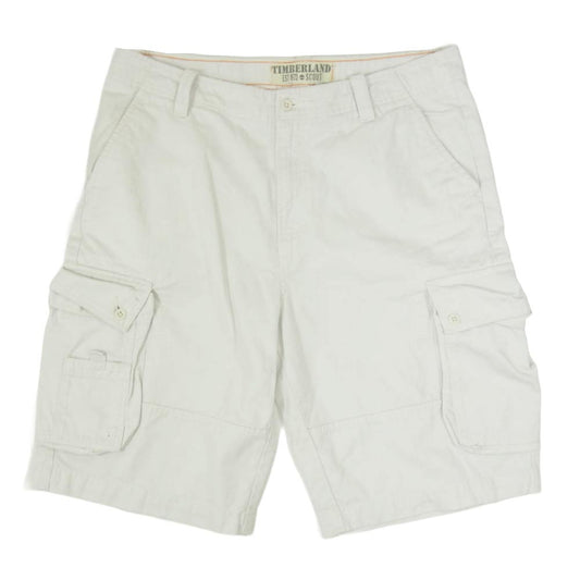 Timberland ティンバーランド カーゴ ハーフ パンツ ショーツ ホワイト系 36【中古】