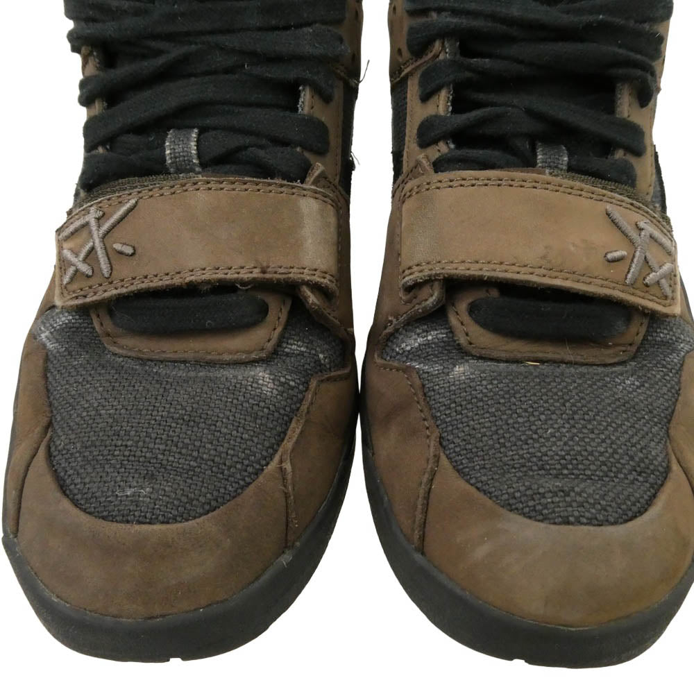 NIKE ナイキ FZ8117-204 × Travis Scott トラヴィススコット Jordan Jumpman Jack TR CJ1 T-Rexx Black and Dark Mocha ジョーダン ジャンプマンジャック ブラック アンド ダークモカ ローカット スニーカー ブラウン系 ブラック系 26.5cm【中古】