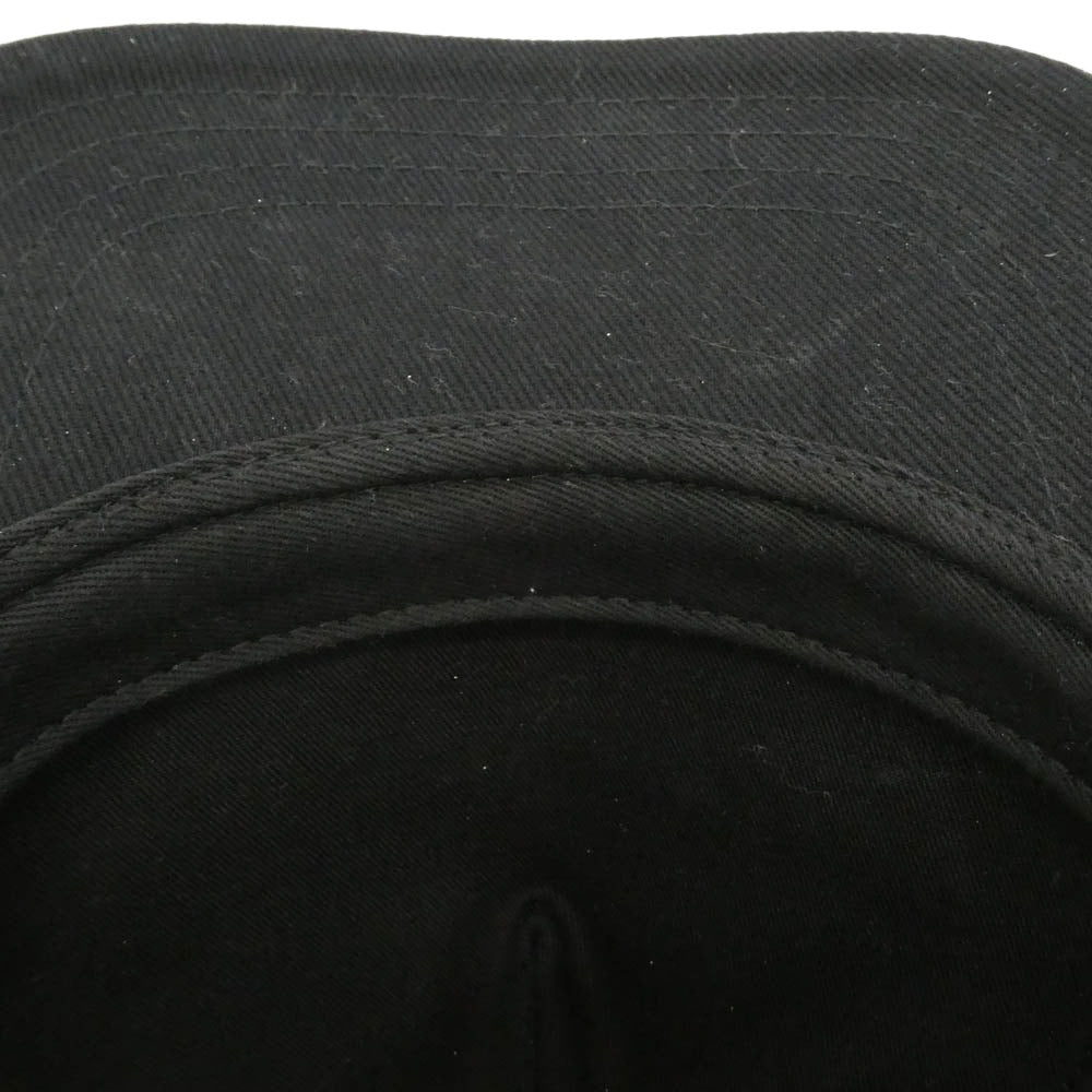 CHROME HEARTS クロムハーツ（原本無） HAT BSBL CH SCROLL CAP BLACK スクロールラベル クロスボール ベースボールキャップ 帽子 ブラック系 53-60【中古】