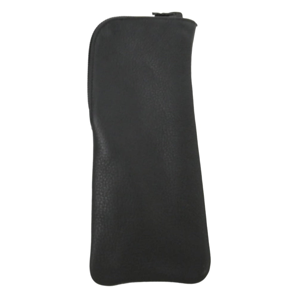 CHROME HEARTS クロムハーツ（原本無） EYEWEAR CASE レザー CHプラスパッチ アイウェアケース ブラック系【中古】