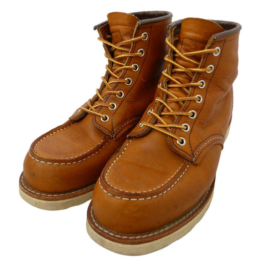 RED WING レッドウィング 875 6-inch Classic Moc 6インチ クラシックモック アイリッシュ セッター ブーツ ライトブラウン系 25.5cm【中古】