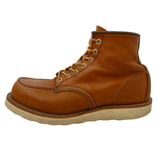 RED WING レッドウィング 875 6-inch Classic Moc 6インチ クラシックモック アイリッシュ セッター ブーツ ライトブラウン系 25.5cm【中古】