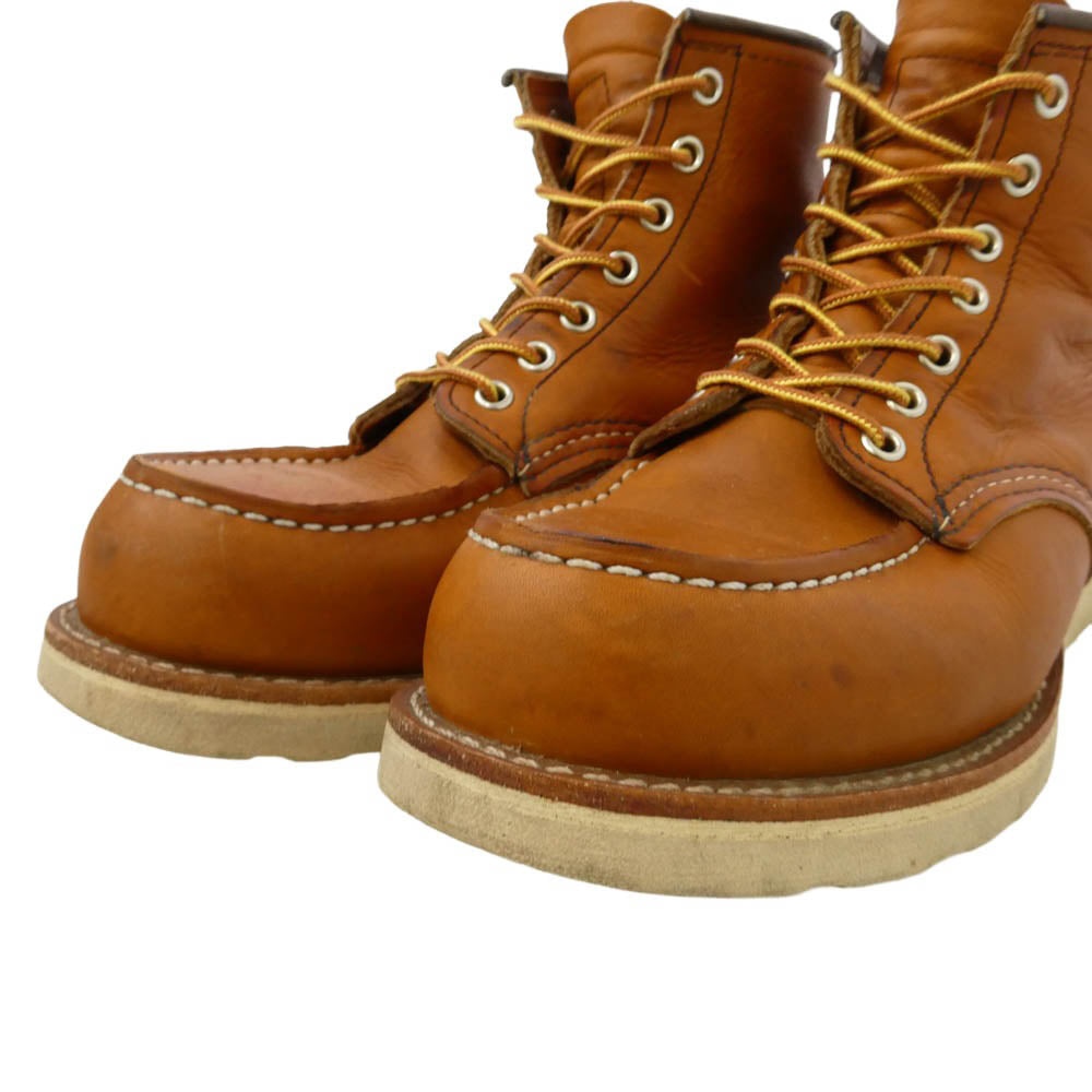 RED WING レッドウィング 875 6-inch Classic Moc 6インチ クラシックモック アイリッシュ セッター ブーツ ライトブラウン系 25.5cm【中古】