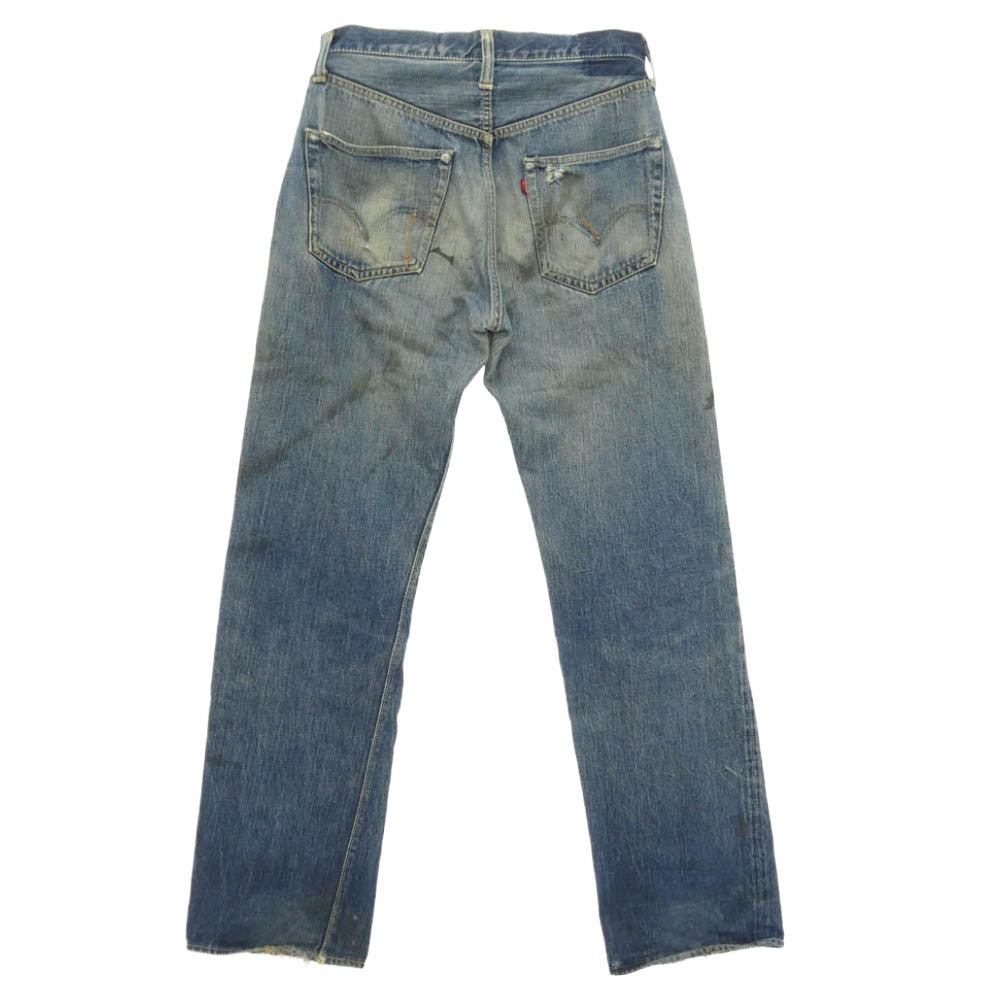 Levi's リーバイス ヴィンテージ 40s 501XX 47モデル ビッグE 隠しリベット 片面タブ デニム パンツ インディゴブルー系 不明【中古】