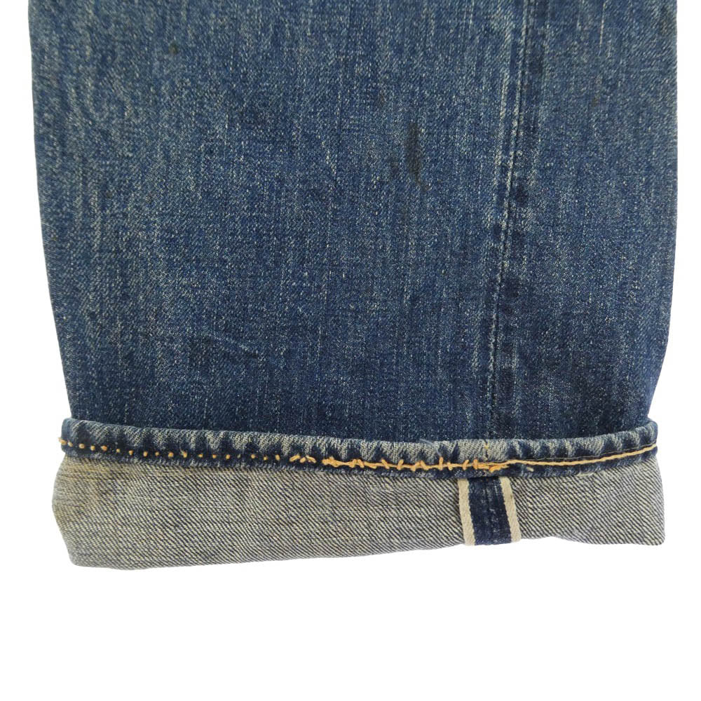 Levi's リーバイス ヴィンテージ 40s 501XX 47モデル ビッグE 隠しリベット 片面タブ デニム パンツ インディゴブルー系 不明【中古】