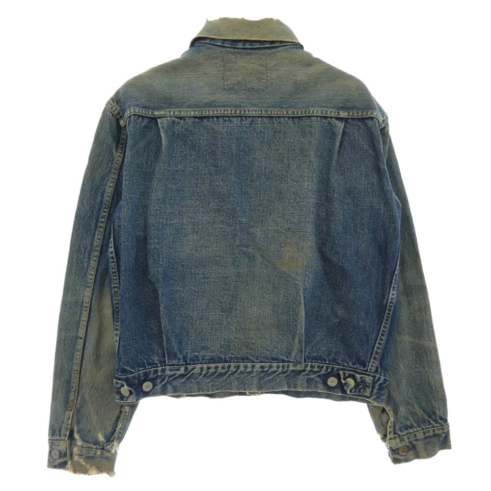 Levi's リーバイス 50s 60s 507XX 2nd セカンド ボタン裏17 ビッグE デニム ジャケット インディゴブルー系【中古】