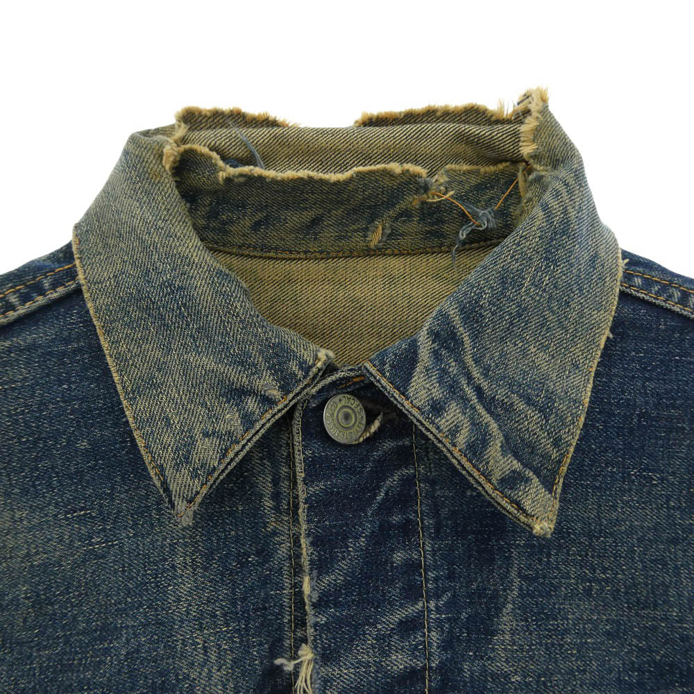 Levi's リーバイス 50s 60s 507XX 2nd セカンド ボタン裏17 ビッグE デニム ジャケット インディゴブルー系【中古】