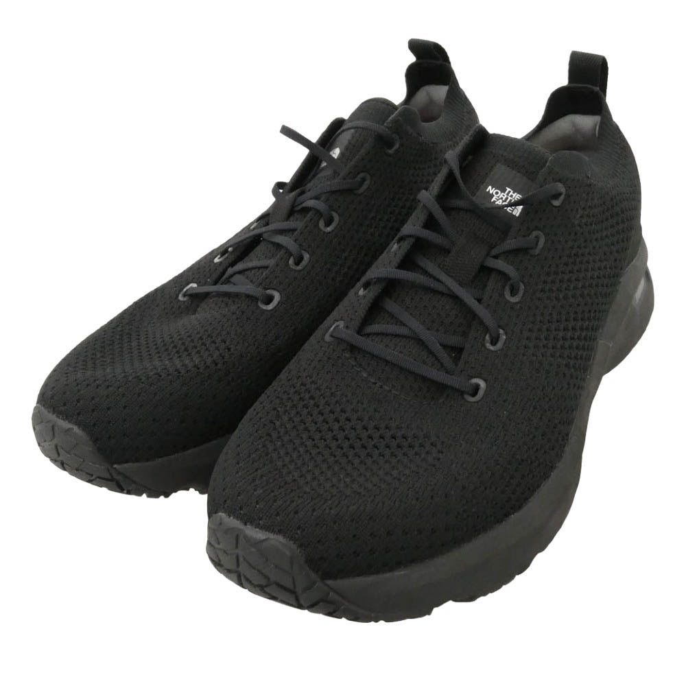 THE NORTH FACE ノースフェイス NF51904 Pinnacle Runner Red ピナクル ランナー レッド ランニングシューズ ローカットスニーカー ブラック系 27.5cm【中古】