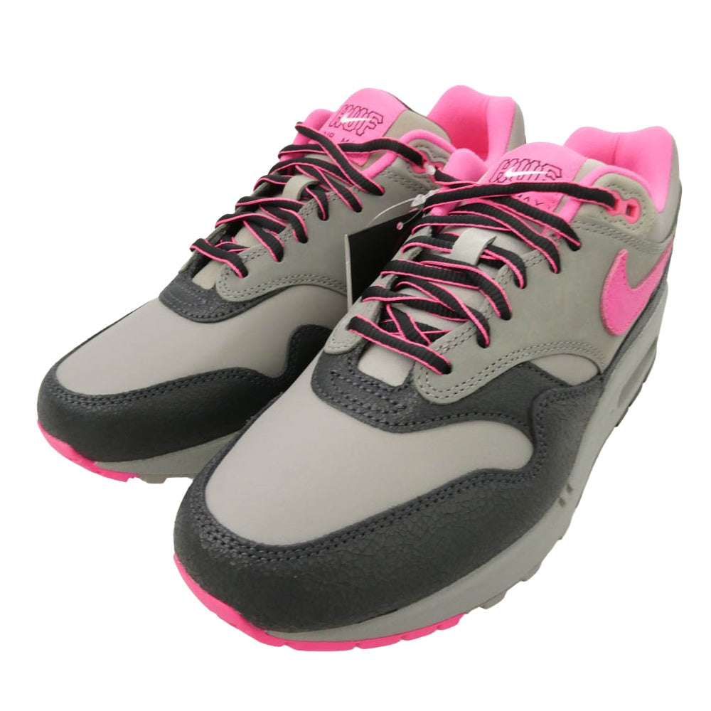 NIKE ナイキ HUF ハフ HF3713-003 × HUF Air Max 1 Anthracite Pink Pow ハフ エアマックス1 アンスラサイト ピンクパウ ローカットスニーカー マルチカラー系 26cm【新古品】【未使用】【中古】