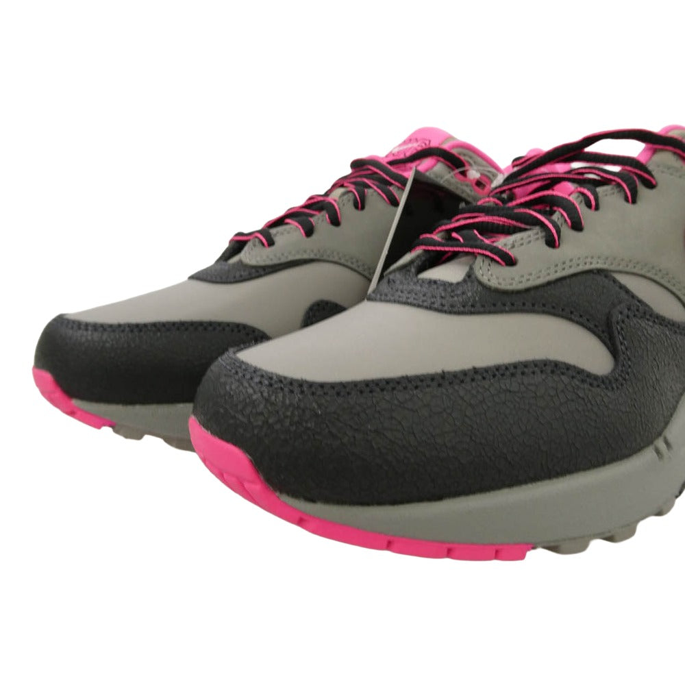 NIKE ナイキ HUF ハフ HF3713-003 × HUF Air Max 1 Anthracite Pink Pow ハフ エアマックス1 アンスラサイト ピンクパウ ローカットスニーカー マルチカラー系 26cm【新古品】【未使用】【中古】
