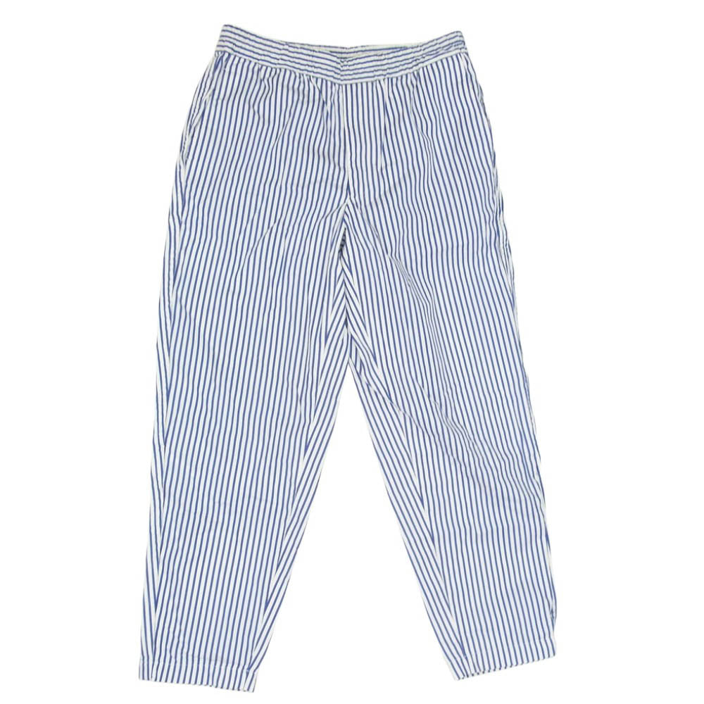 COMME des GARCONS コムデギャルソン 18SS FG-P008 SHIRT シャツ ストライプ イージー パンツ ブルー系 M【中古】