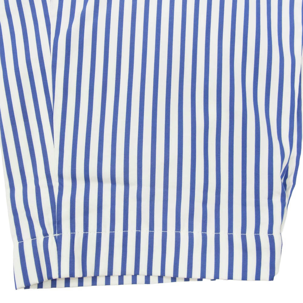 COMME des GARCONS コムデギャルソン 18SS FG-P008 SHIRT シャツ ストライプ イージー パンツ ブルー系 M【中古】