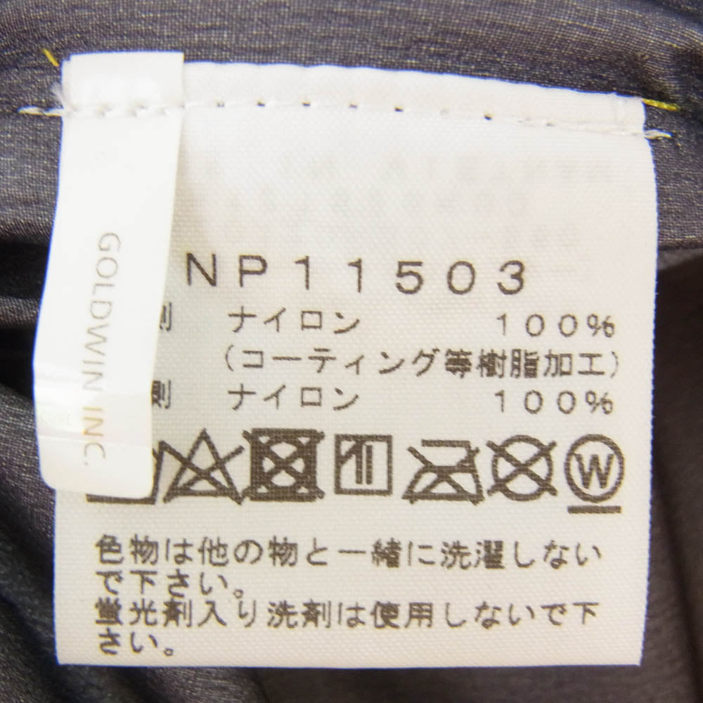 THE NORTH FACE ノースフェイス NP11503 Climb Light Jacket クライム ライト マウンテンパーカー イエロー系 XL【中古】