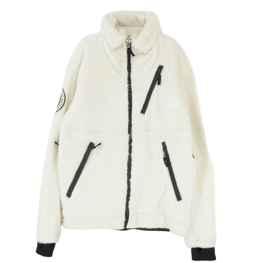 THE NORTH FACE ノースフェイス NA61930 ANTARCTICA VERSA LOFT JACKET アンタークティカ バーサ ロフト ボア ジップアップ フリース ジャケット ホワイト系 XL【中古】