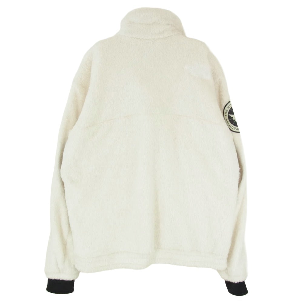 THE NORTH FACE ノースフェイス NA61930 ANTARCTICA VERSA LOFT JACKET アンタークティカ バーサ ロフト ボア ジップアップ フリース ジャケット ホワイト系 XL【中古】