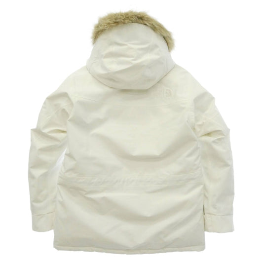 THE NORTH FACE ノースフェイス ND92239 UNDYED ANTARCTICA PARKA アンダイド アンタークティカパーカ ファー付き ダウンジャケット ホワイト系 L【美品】【中古】
