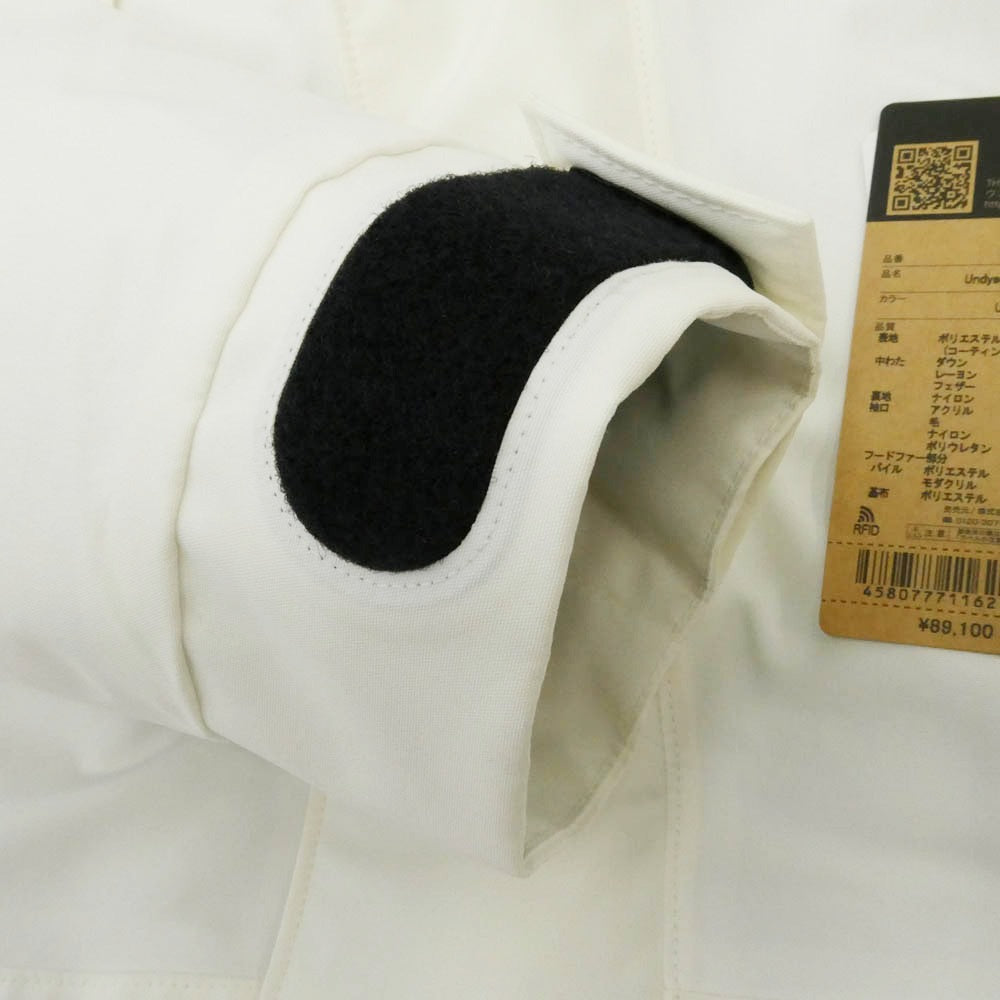 THE NORTH FACE ノースフェイス ND92239 UNDYED ANTARCTICA PARKA アンダイド アンタークティカパーカ ファー付き ダウンジャケット ホワイト系 L【美品】【中古】