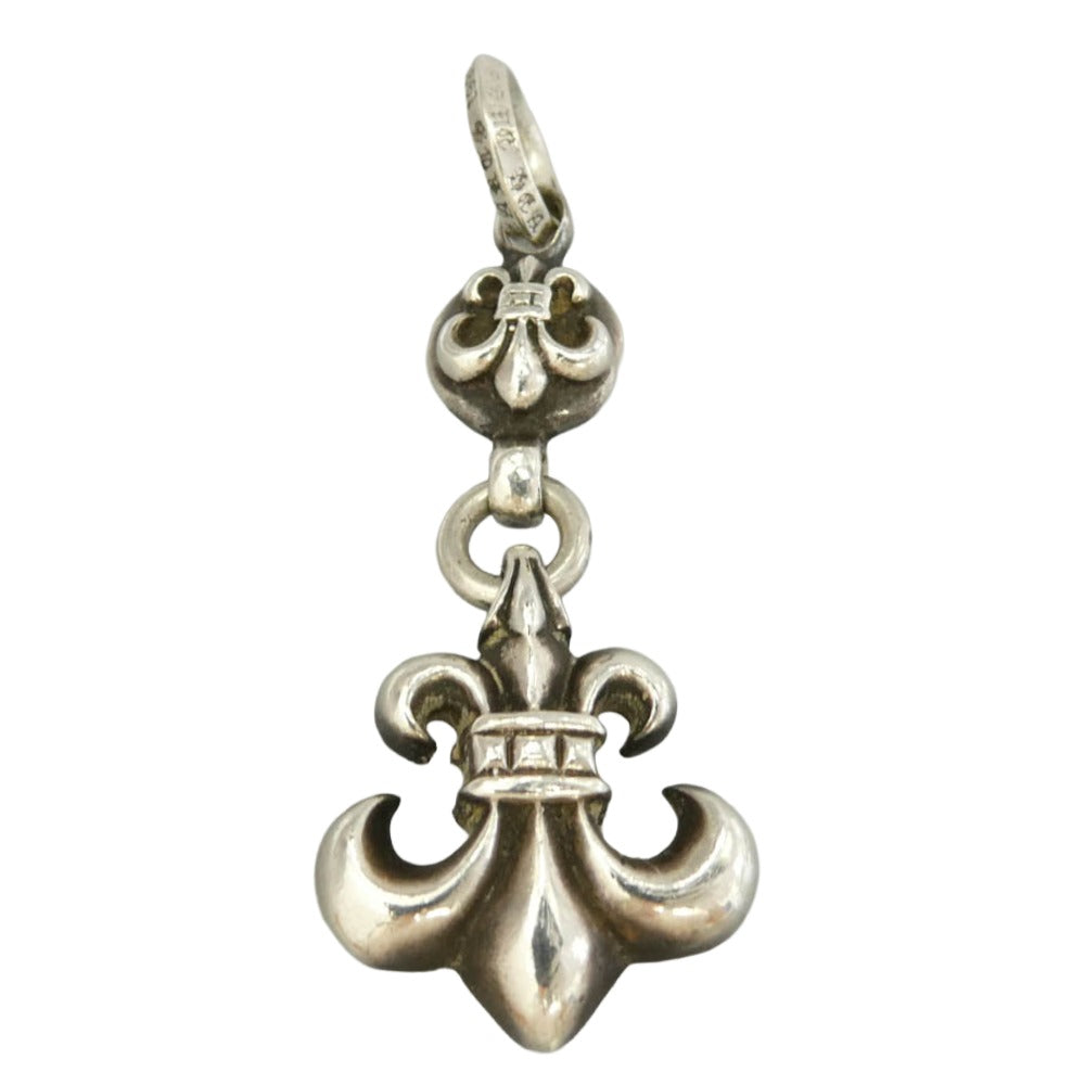 CHROME HEARTS クロムハーツ（原本無） 1BALL BS FLEUR 1ボール BSフレア チャーム ペンダントトップ シルバー系【中古】
