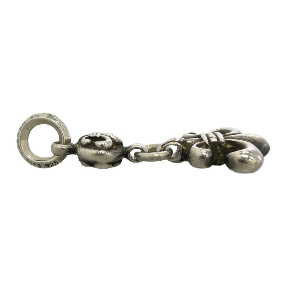 CHROME HEARTS クロムハーツ（原本無） 1BALL BS FLEUR 1ボール BSフレア チャーム ペンダントトップ シルバー系【中古】
