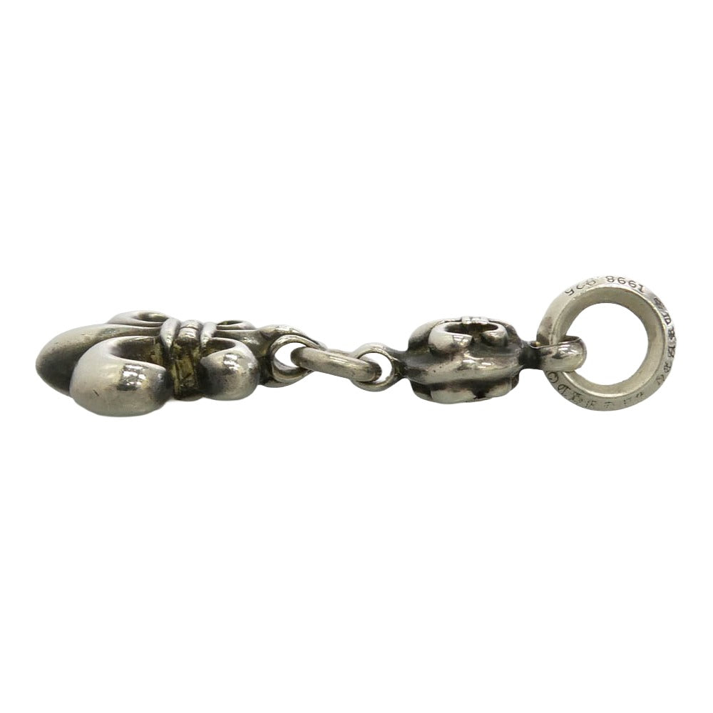 CHROME HEARTS クロムハーツ（原本無） 1BALL BS FLEUR 1ボール BSフレア チャーム ペンダントトップ シルバー系【中古】