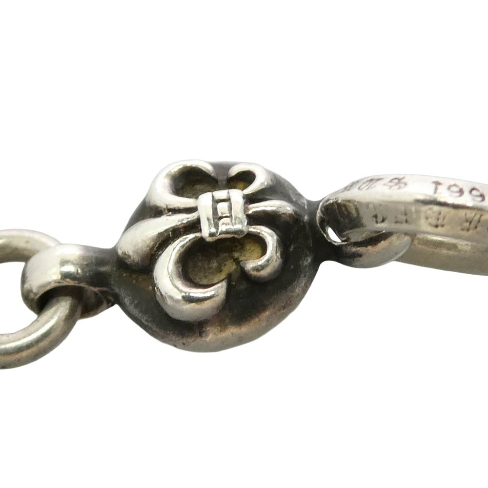 CHROME HEARTS クロムハーツ（原本無） 1BALL BS FLEUR 1ボール BSフレア チャーム ペンダントトップ シルバー系【中古】