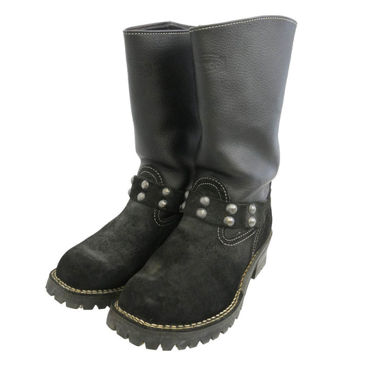 LYNCH SILVERSMITH リンチシルバースミス WESCO ウエスコ × WESCO ウエスコ Custom Boss カスタム ボス エンジニア ブーツ ブラック系 US8E【中古】