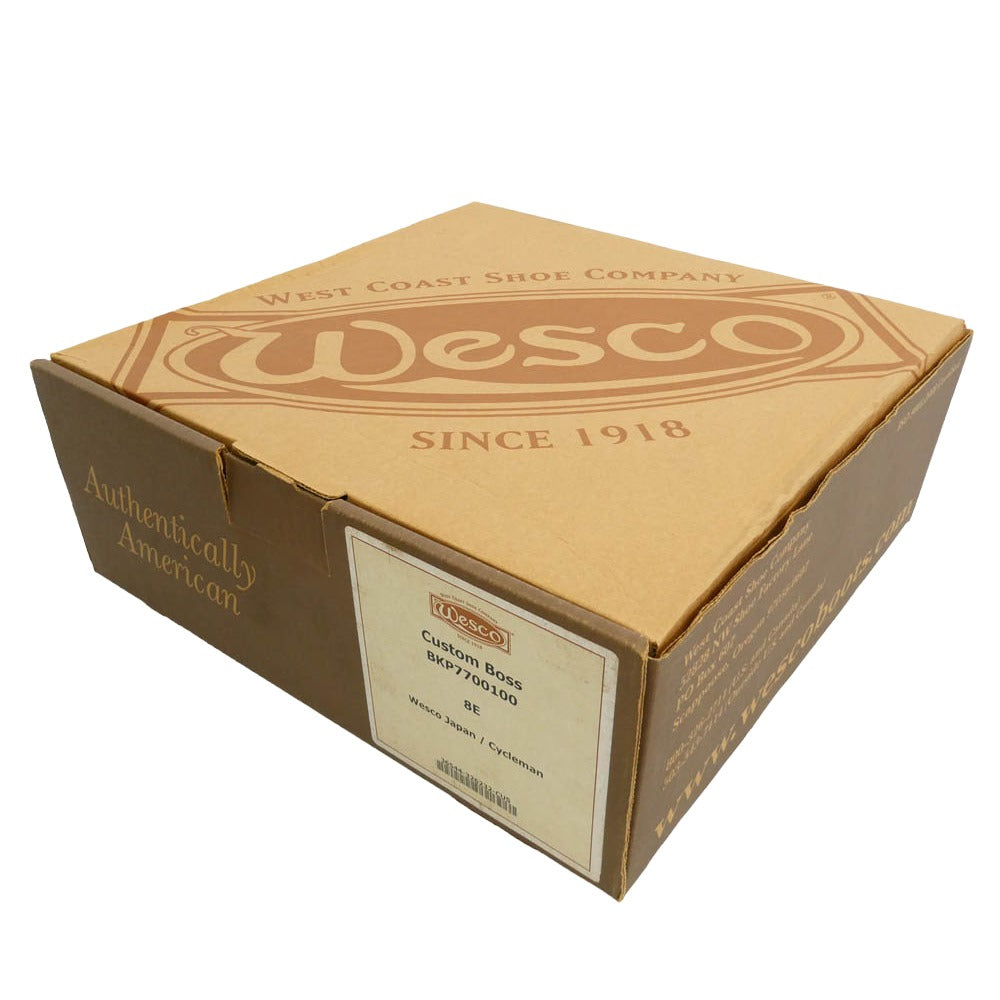 LYNCH SILVERSMITH リンチシルバースミス WESCO ウエスコ × WESCO ウエスコ Custom Boss カスタム ボス エンジニア ブーツ ブラック系 US8E【中古】
