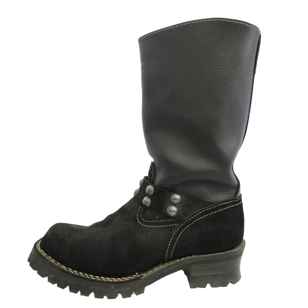 LYNCH SILVERSMITH リンチシルバースミス WESCO ウエスコ × WESCO ウエスコ Custom Boss カスタム ボス エンジニア ブーツ ブラック系 US8E【中古】