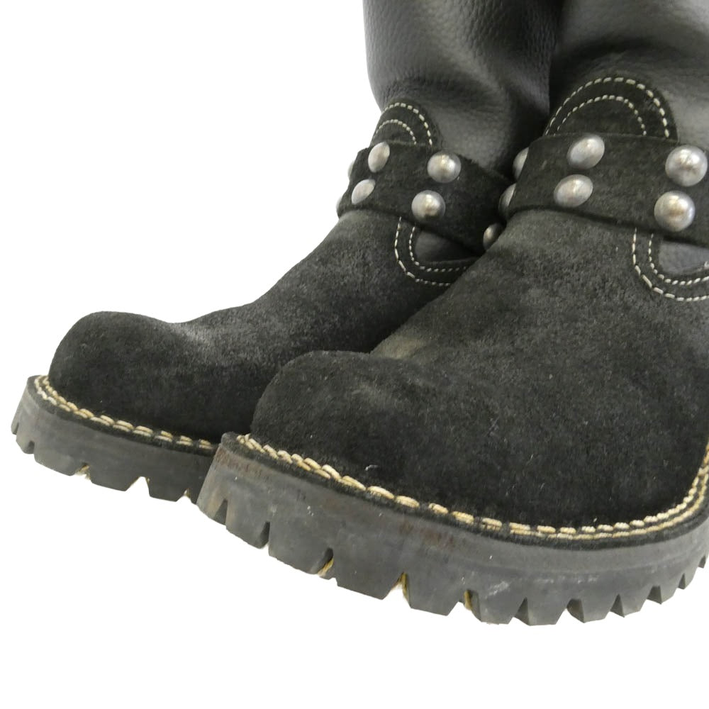 LYNCH SILVERSMITH リンチシルバースミス WESCO ウエスコ × WESCO ウエスコ Custom Boss カスタム ボス エンジニア ブーツ ブラック系 US8E【中古】